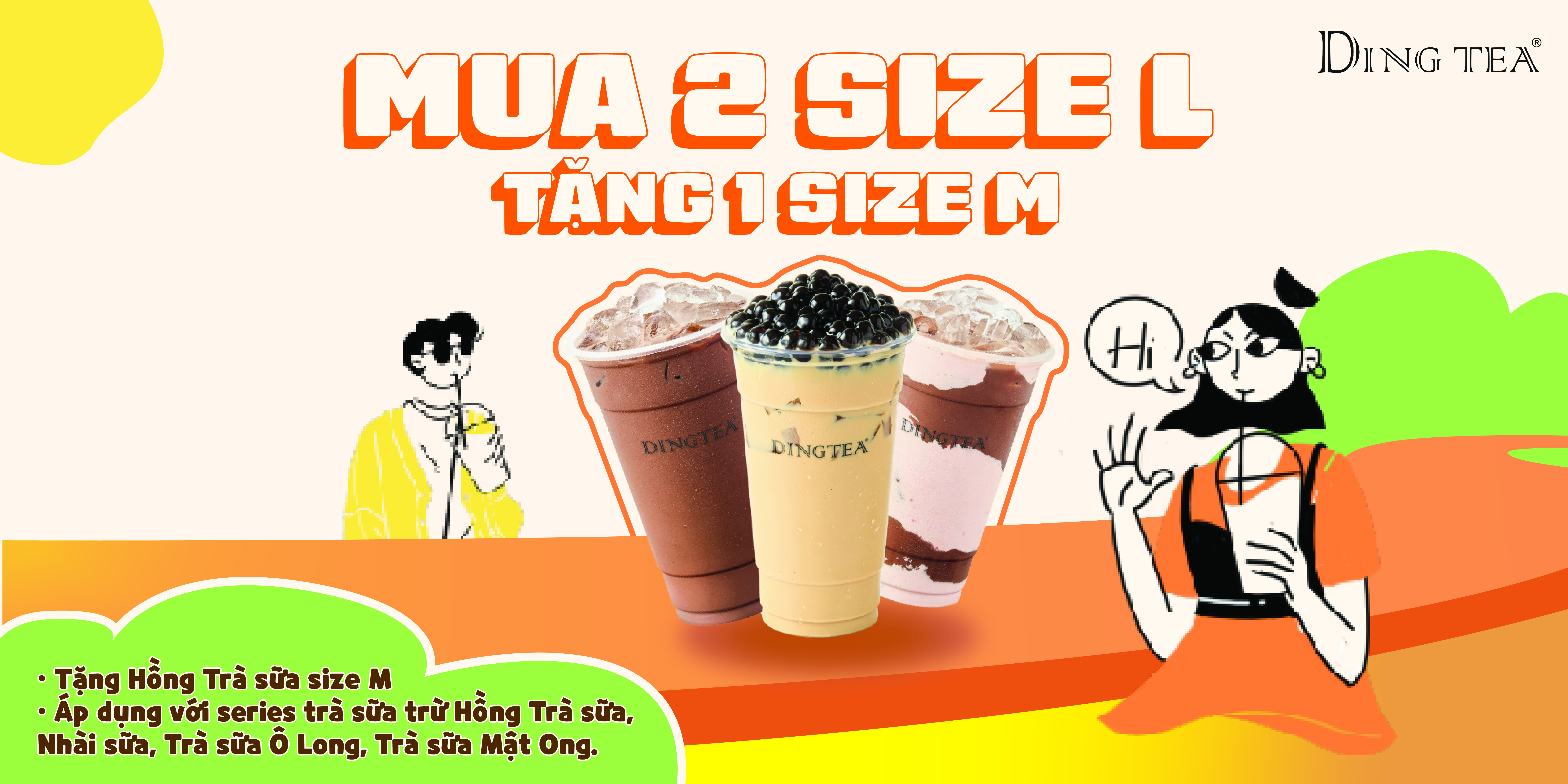 Mua 2 Size L tặng 1 Size M