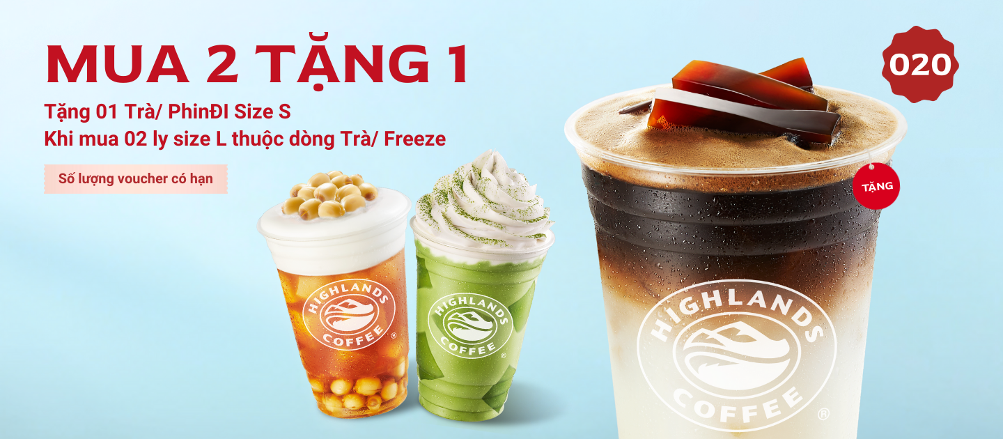 Mua 2 tặng 1