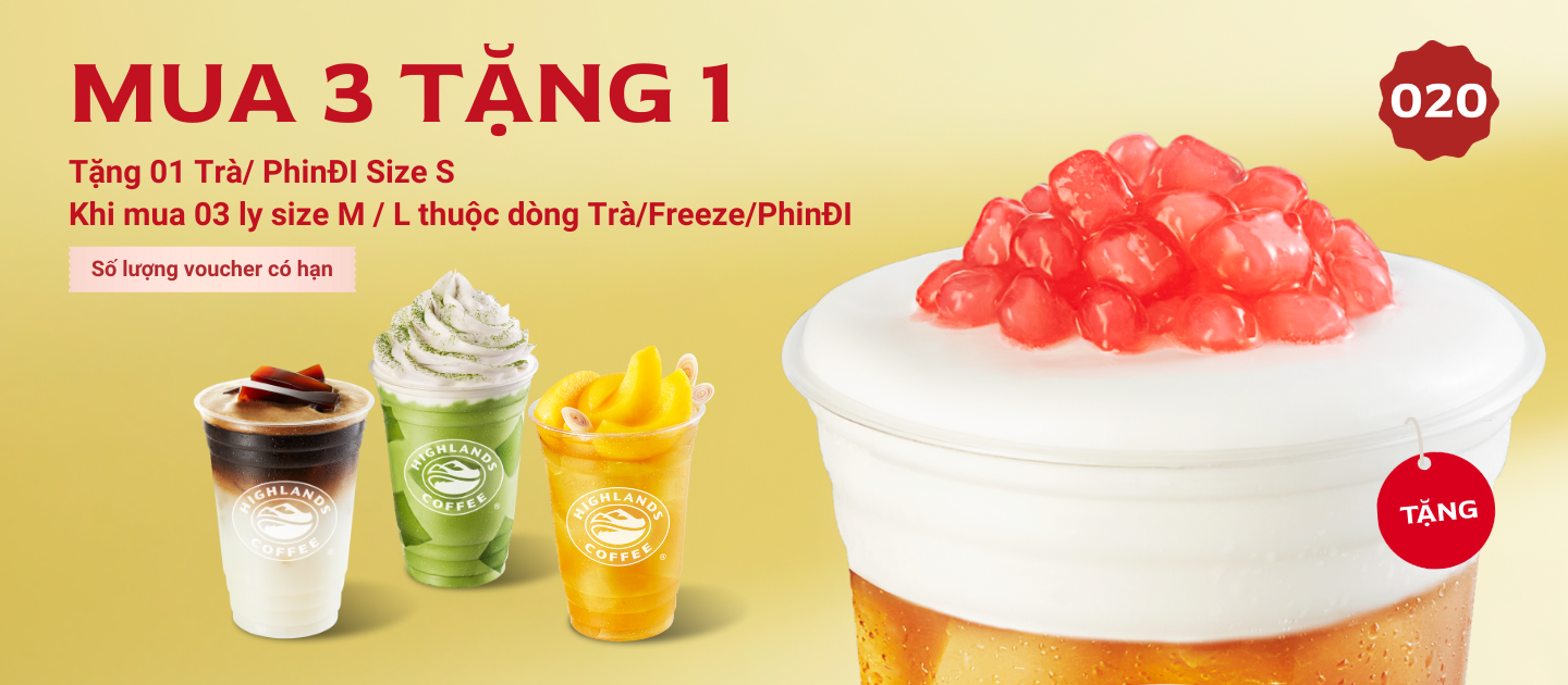 Mua 3 tặng 1