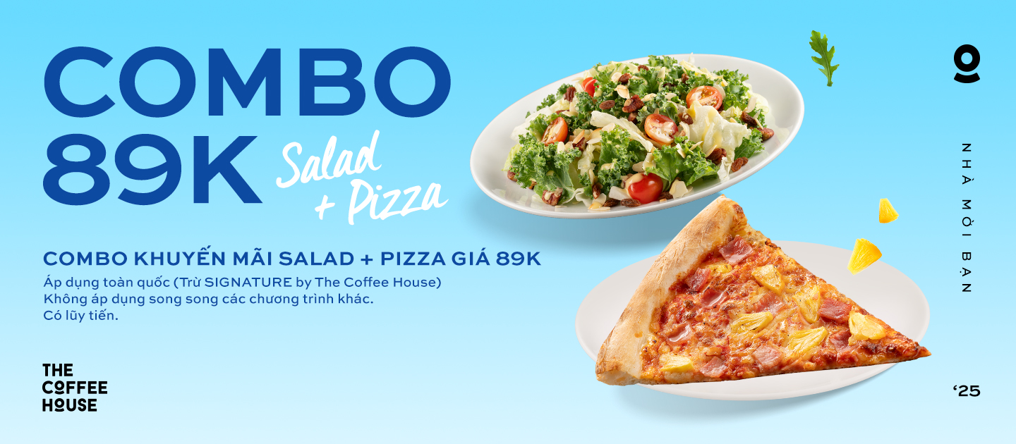 Combo Salad + Pizza 89K