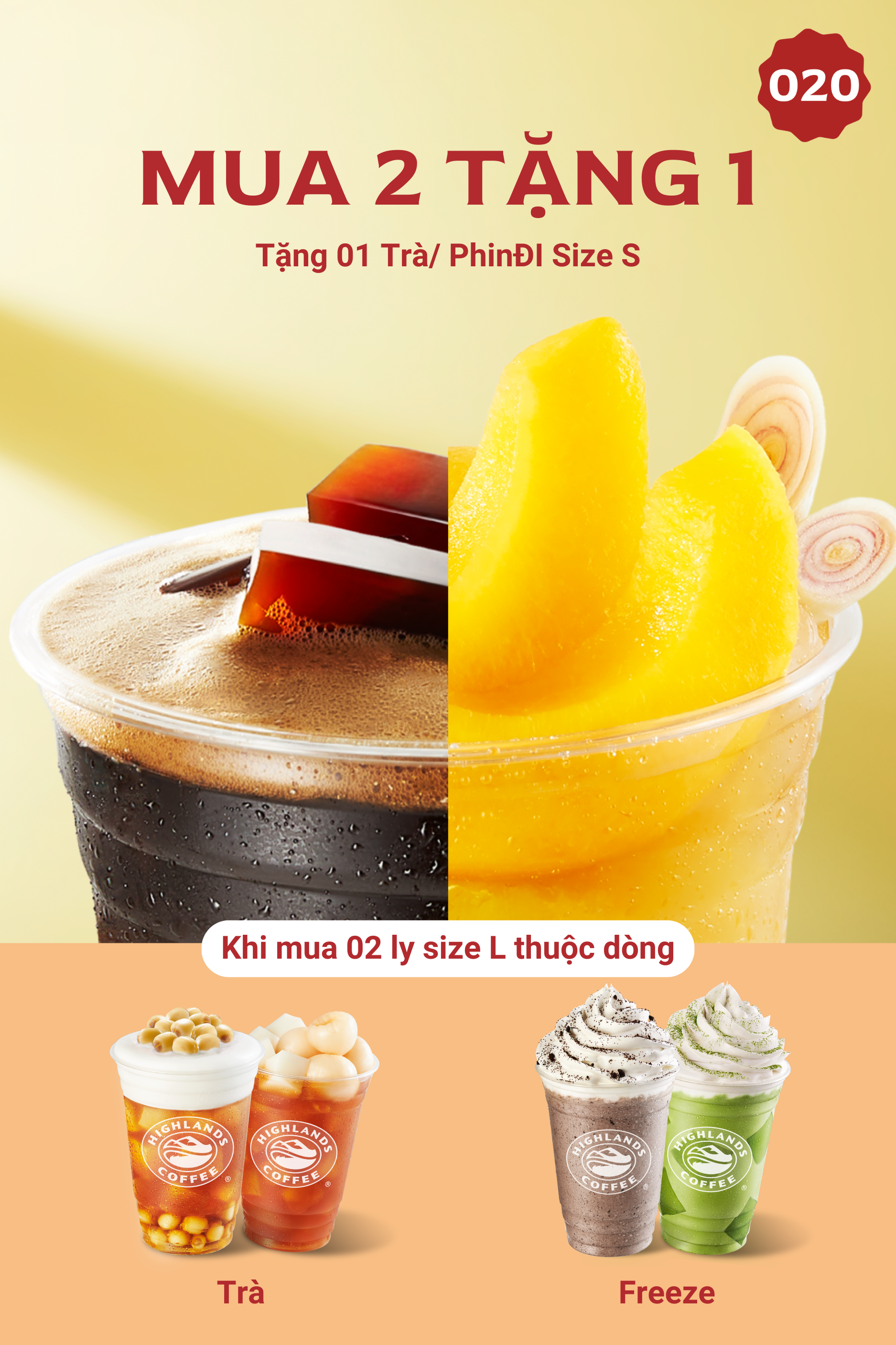 Mua 2 tặng 1