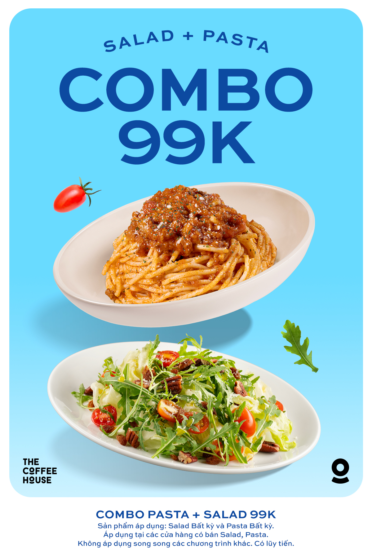 Combo Salad + Pasta 99K